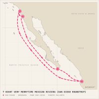 Disney Wonder November 28, 2027 itinerary map