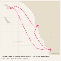 Disney Wonder December 5, 2027 itinerary map