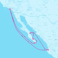 Emerald Princess December 4, 2025 itinerary map