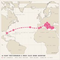 Enchanted Princess April 16, 2027 itinerary map