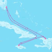 Explorer of the Seas March 17, 2024 itinerary map
