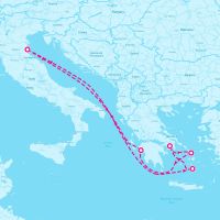 Explorer of the Seas July 27, 2024 itinerary map