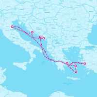 Explorer of the Seas September 25, 2024 itinerary map