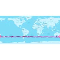 Grand Princess March 10, 2024 itinerary map