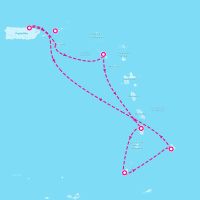 Grand Princess January 4, 2026 itinerary map