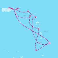 Grand Princess March 15, 2026 itinerary map