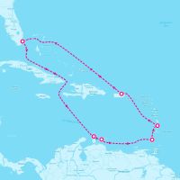 Insignia December 7, 2025 itinerary map