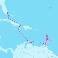 Insignia January 15, 2026 itinerary map