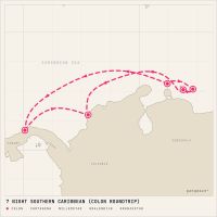 Jewel of the Seas March 27, 2027 itinerary map