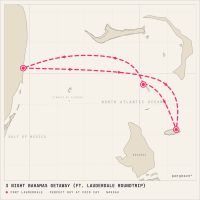 Jewel of the Seas September 17, 2027 itinerary map