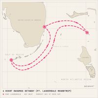 Jewel of the Seas October 4, 2027 itinerary map