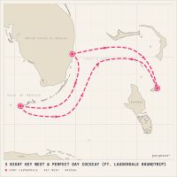Jewel of the Seas October 15, 2027 itinerary map