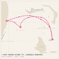 Jewel of the Seas April 10, 2028 itinerary map