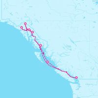 MS Koningsdam September 26, 2026 itinerary map