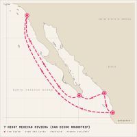 MS Koningsdam March 27, 2027 itinerary map