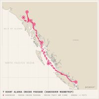 MS Koningsdam June 3, 2028 itinerary map