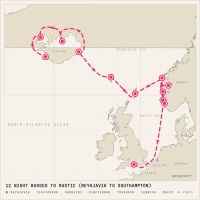 Marina August 19, 2027 itinerary map
