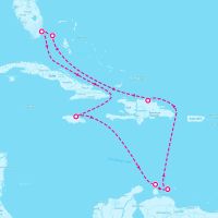MSC Divina November 22, 2024 itinerary map