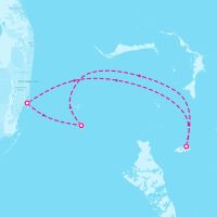 MSC Divina March 31, 2025 itinerary map