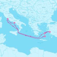 MSC Divina May 9, 2025 itinerary map