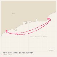 MSC Divina January 2, 2027 itinerary map