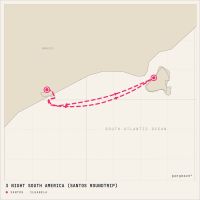 MSC Divina January 26, 2027 itinerary map