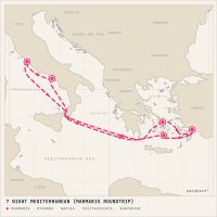 MSC Divina September 27, 2027 itinerary map