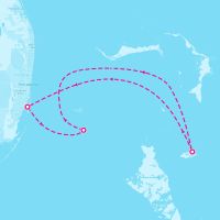 MSC Magnifica June 30, 2025 itinerary map