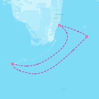 MSC Magnifica July 18, 2025 itinerary map