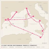 MSC Magnifica November 4, 2026 itinerary map