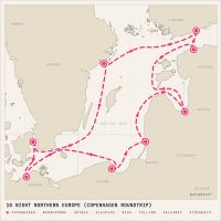 MSC Magnifica May 26, 2027 itinerary map