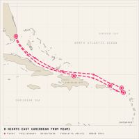 MSC Meraviglia January 2, 2027 itinerary map