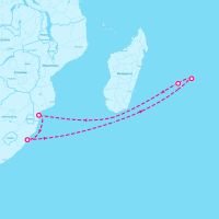 MSC Musica December 29, 2024 itinerary map