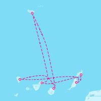 MSC Musica March 27, 2026 itinerary map