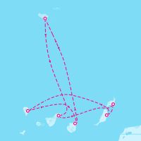 MSC Musica March 28, 2026 itinerary map