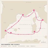 MSC Musica September 10, 2026 itinerary map