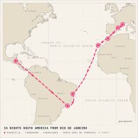 MSC Musica October 28, 2026 itinerary map