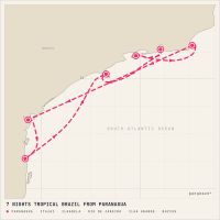 MSC Musica December 26, 2026 itinerary map