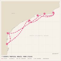 MSC Musica January 3, 2027 itinerary map