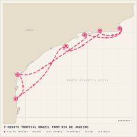 MSC Musica January 5, 2027 itinerary map
