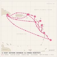 MSC Opera May 31, 2027 itinerary map