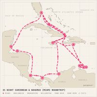 MSC Poesia October 22, 2026 itinerary map