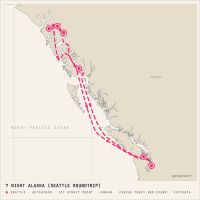 MSC Poesia June 12, 2028 itinerary map