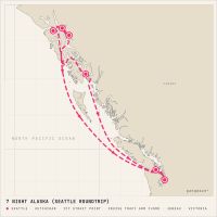 MSC Poesia July 24, 2028 itinerary map