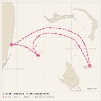 MSC Seaside December 7, 2026 itinerary map