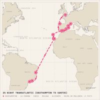MSC Virtuosa November 7, 2026 itinerary map