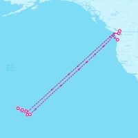 MS Nieuw Amsterdam April 11, 2026 itinerary map