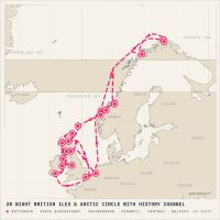 MS Nieuw Statendam May 1, 2027 itinerary map