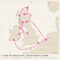MS Nieuw Statendam April 29, 2028 itinerary map
