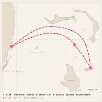 Norwegian Aqua June 2, 2028 itinerary map
